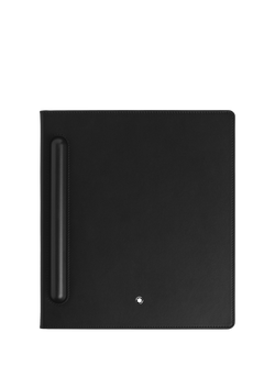 Montblanc Calf Leather Digital Paper Folio, Black, Black