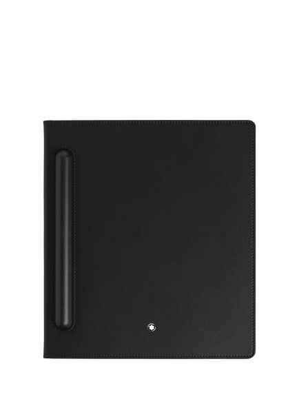 Montblanc Calf Leather Digital Paper Folio, Black, Black