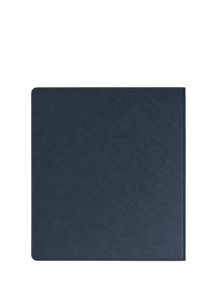 Montblanc Calf Leather Digital Paper Folio, Ink Blue - view 2, Ink Blue