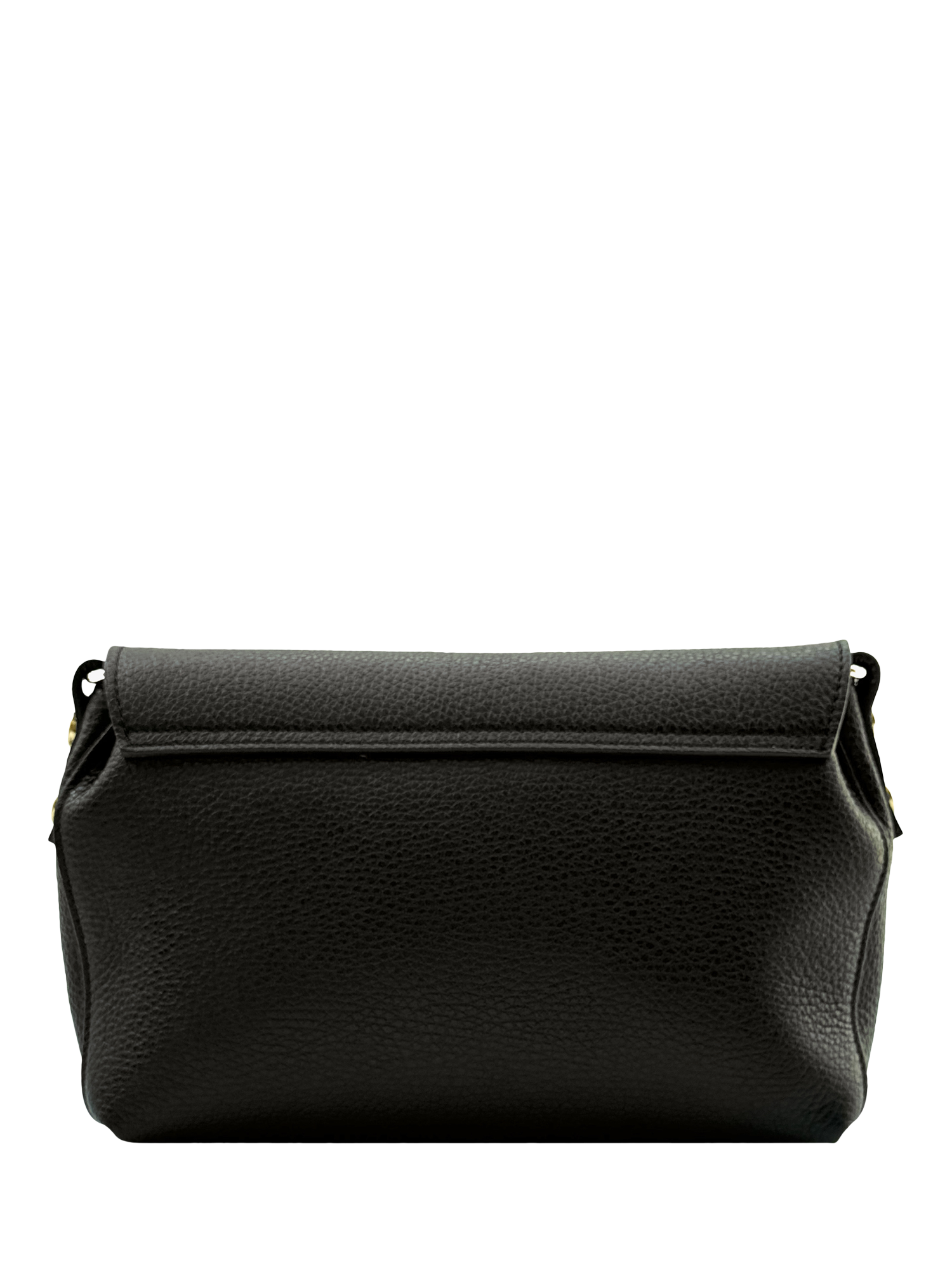 Product image 5 of 6, which shows Apatchy The Maisie Leather Midi Bag, Black