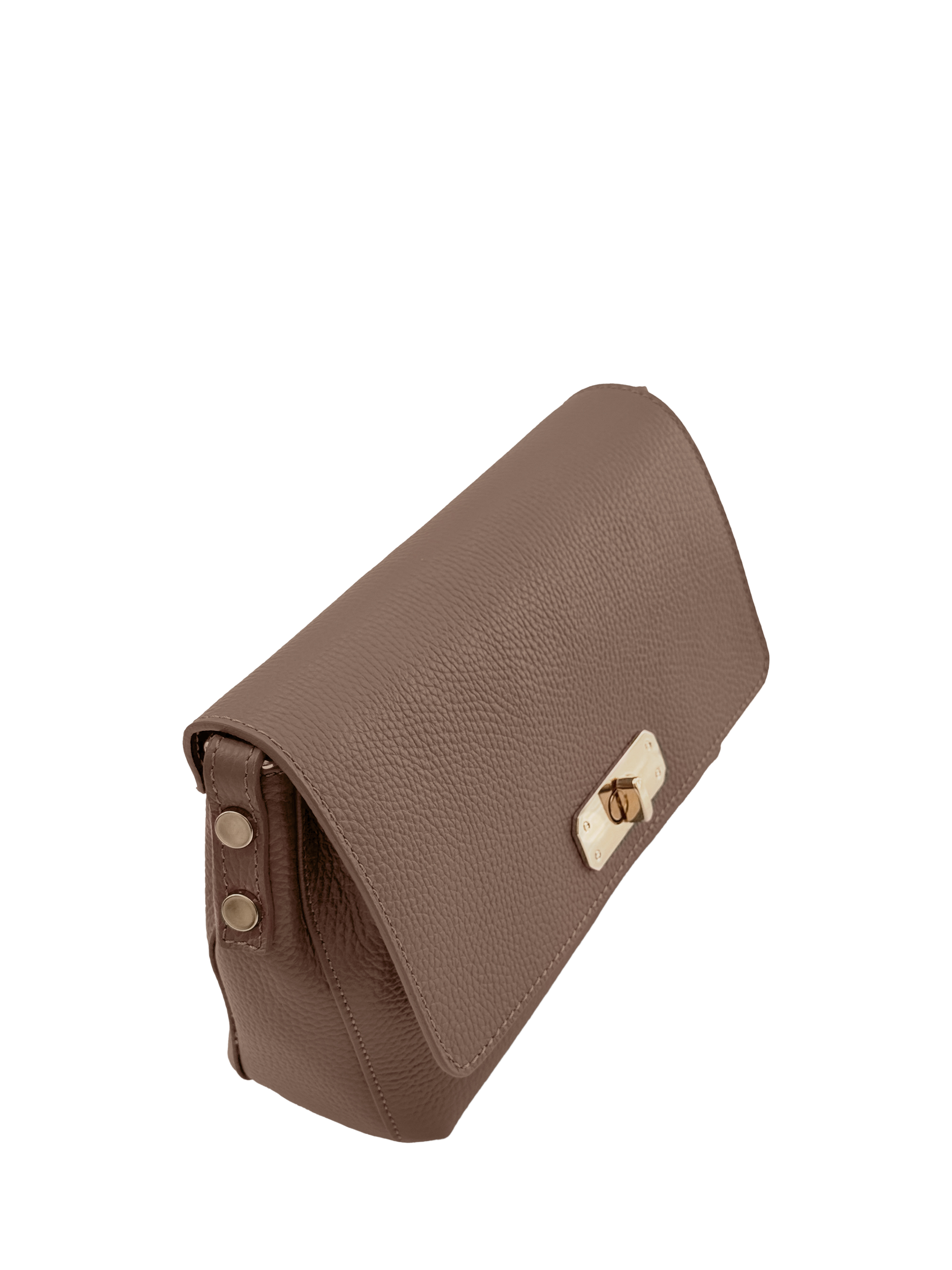 Product image 3 of 6, which shows Apatchy The Maisie Leather Midi Bag, Mink