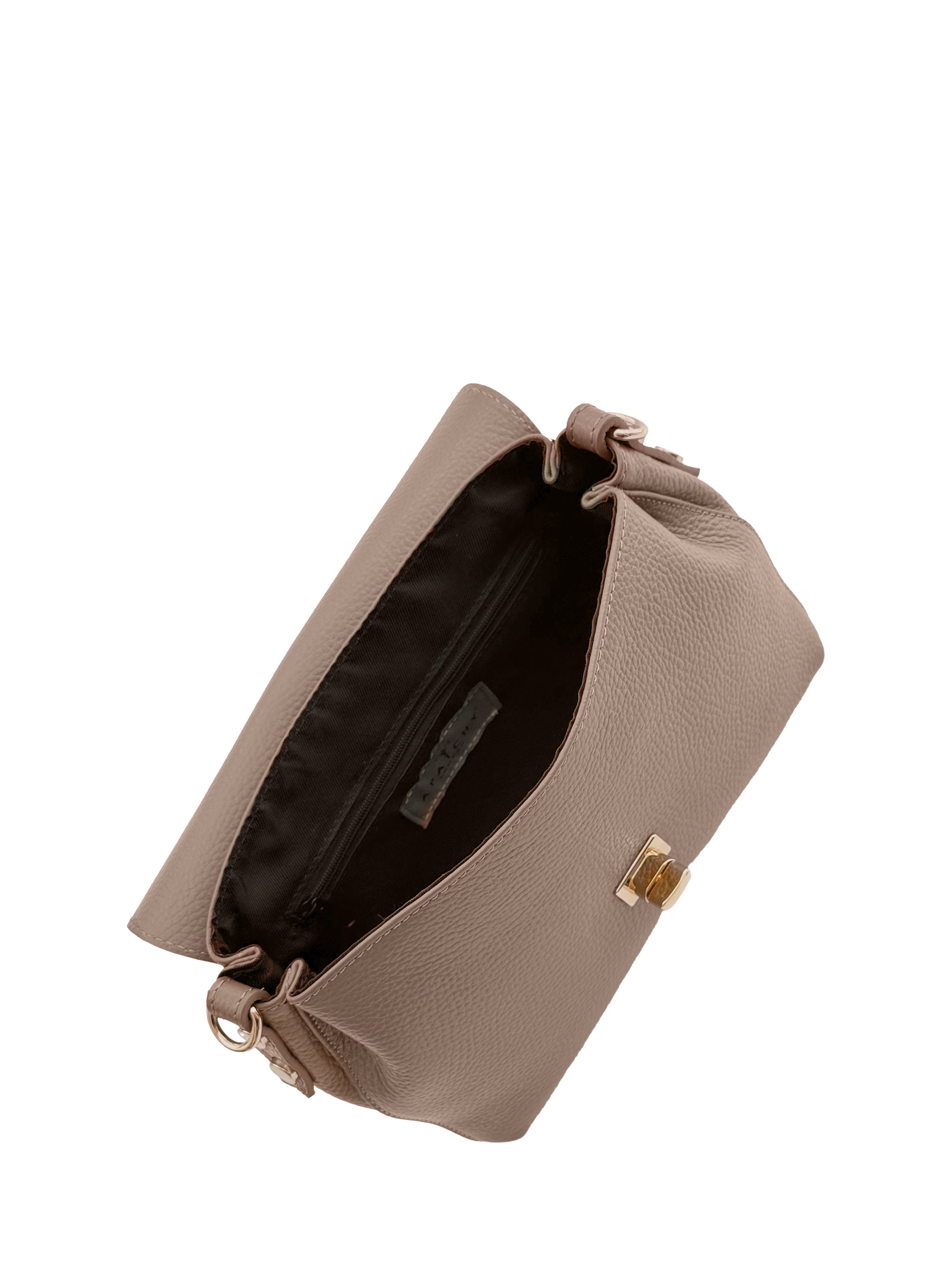 Product image 4 of 6, which shows Apatchy The Maisie Leather Midi Bag, Mink