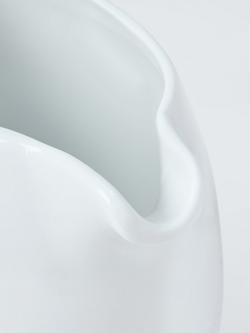 John Lewis Dine Porcelain Sauce Boat, 580ml, White - view 2, White