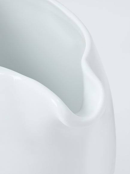 John Lewis Dine Porcelain Sauce Boat, 580ml, White - view 2, White