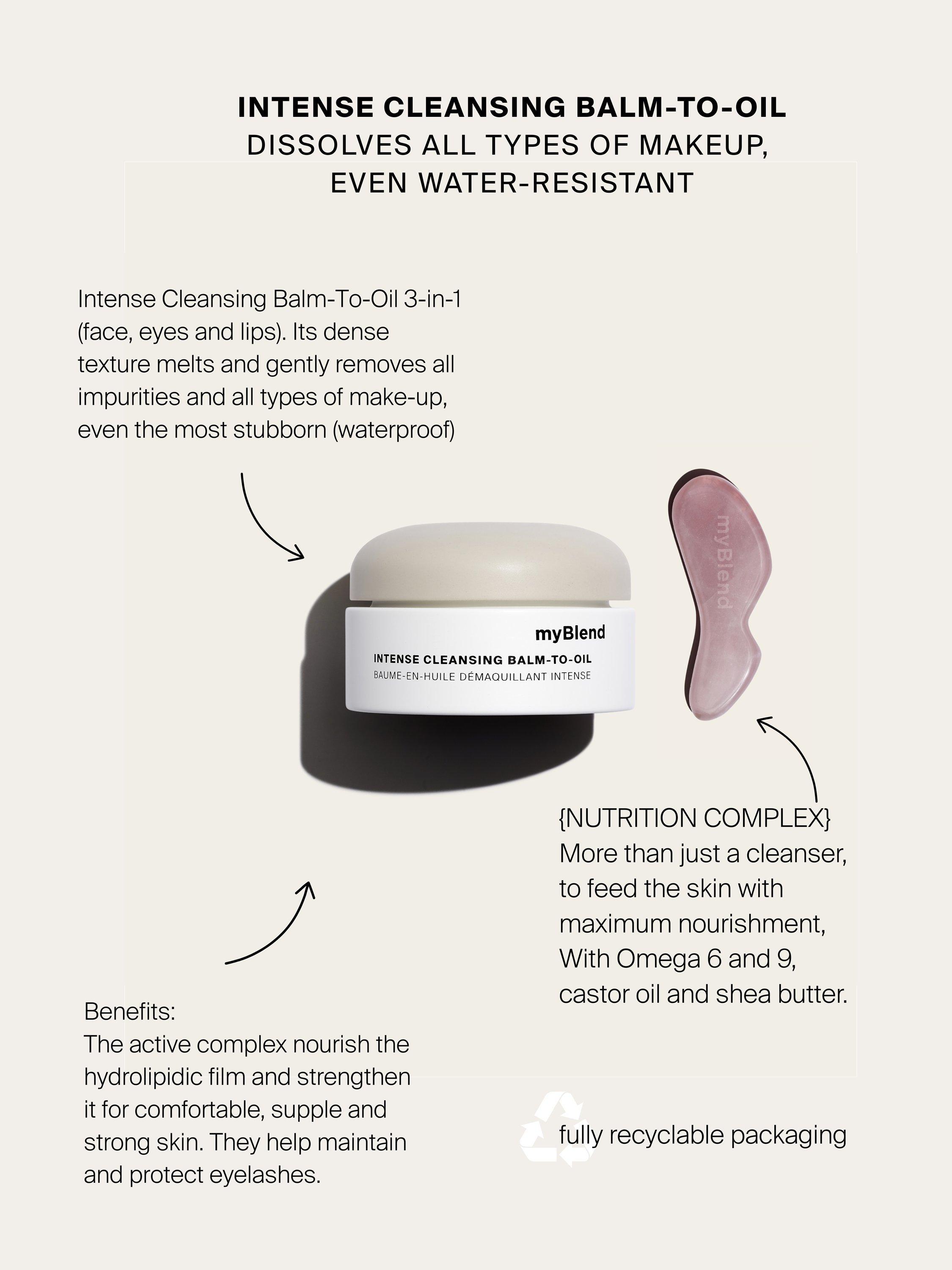 Product image 4 of 8, which shows myBlend Intense Cleansing Balm-to-Oil, 60ml