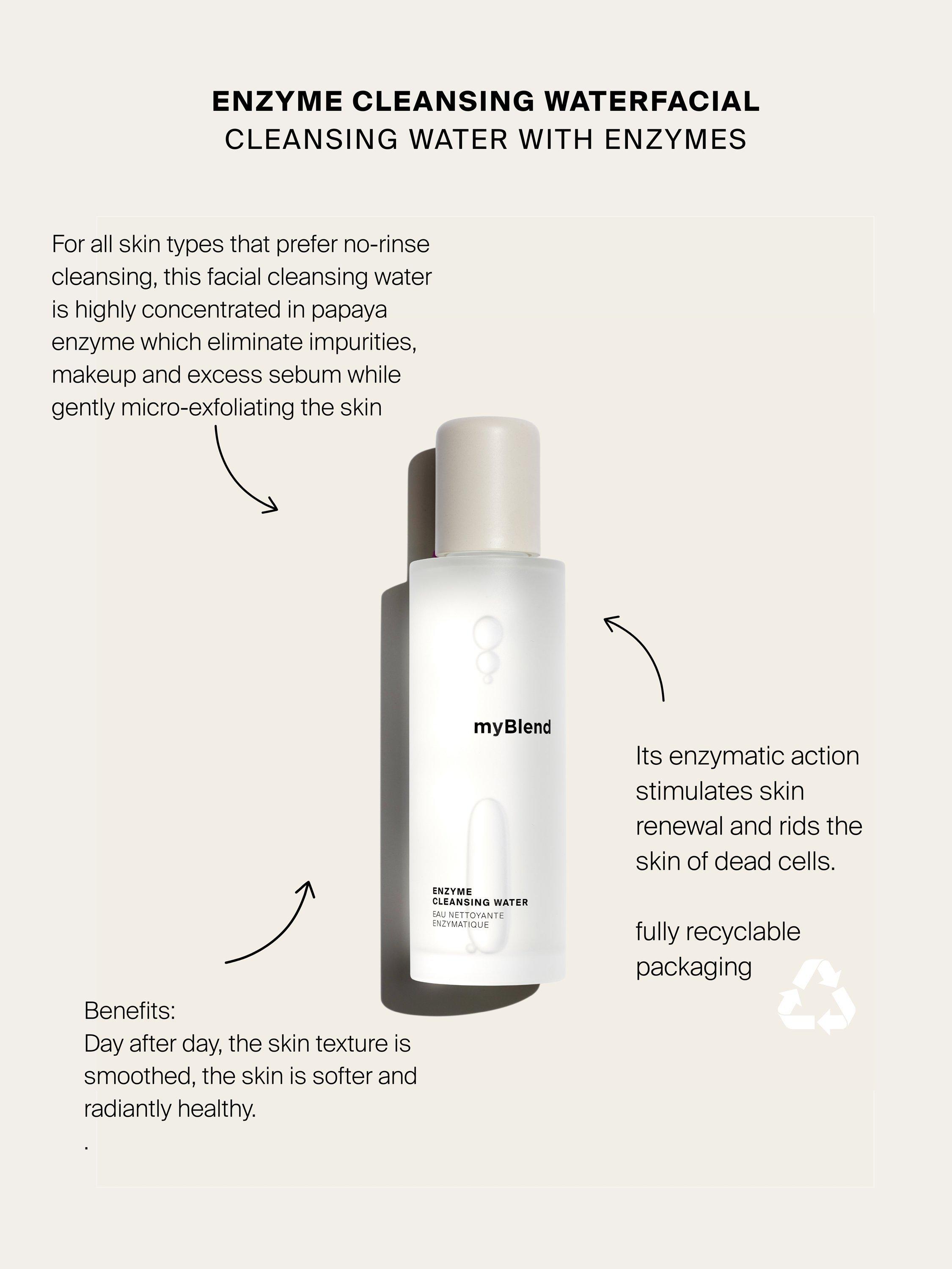 Product image 3 of 5, which shows myBlend Enzyme Cleansing Water, 150ml
