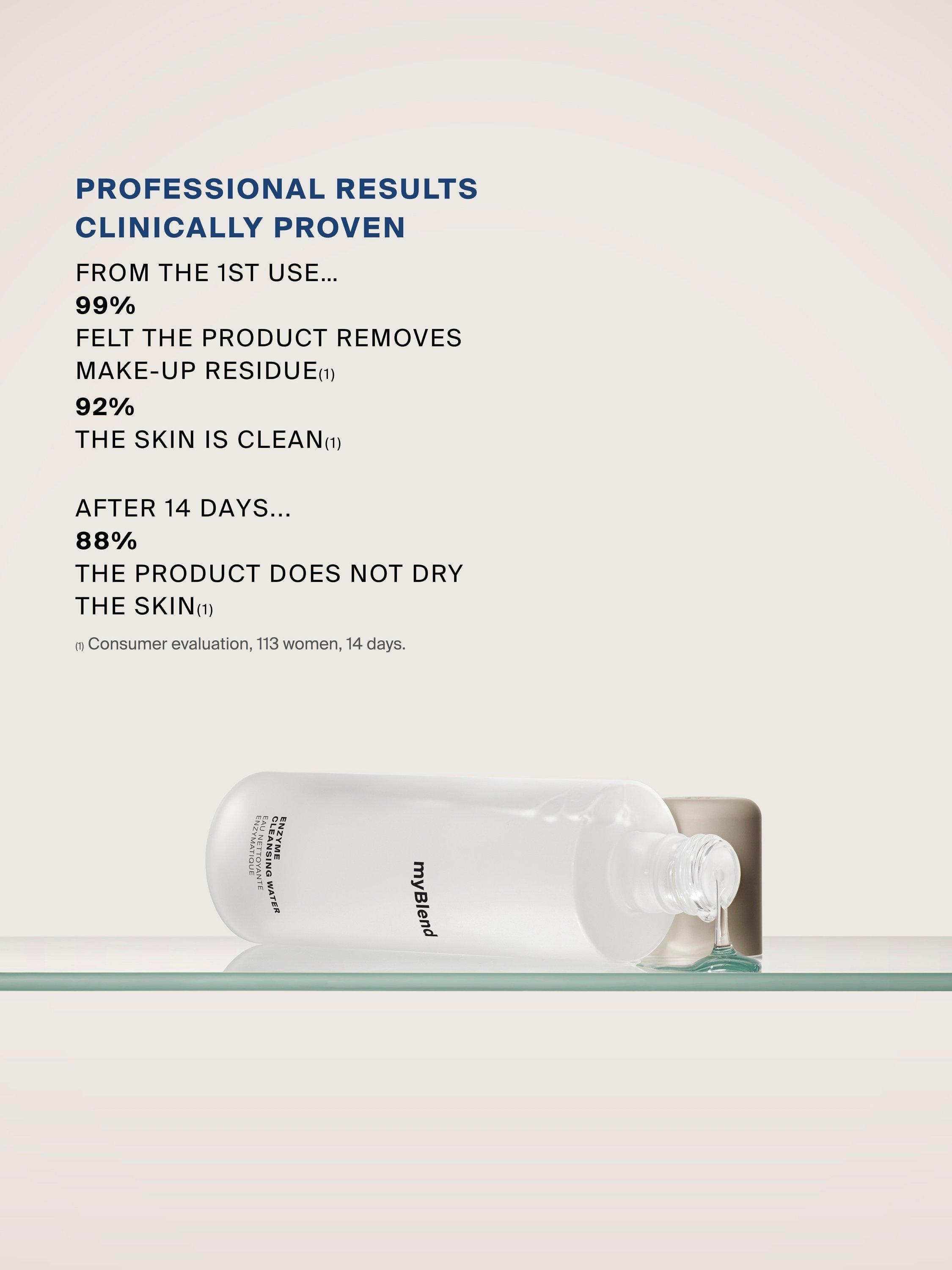 Product image 4 of 5, which shows myBlend Enzyme Cleansing Water, 150ml