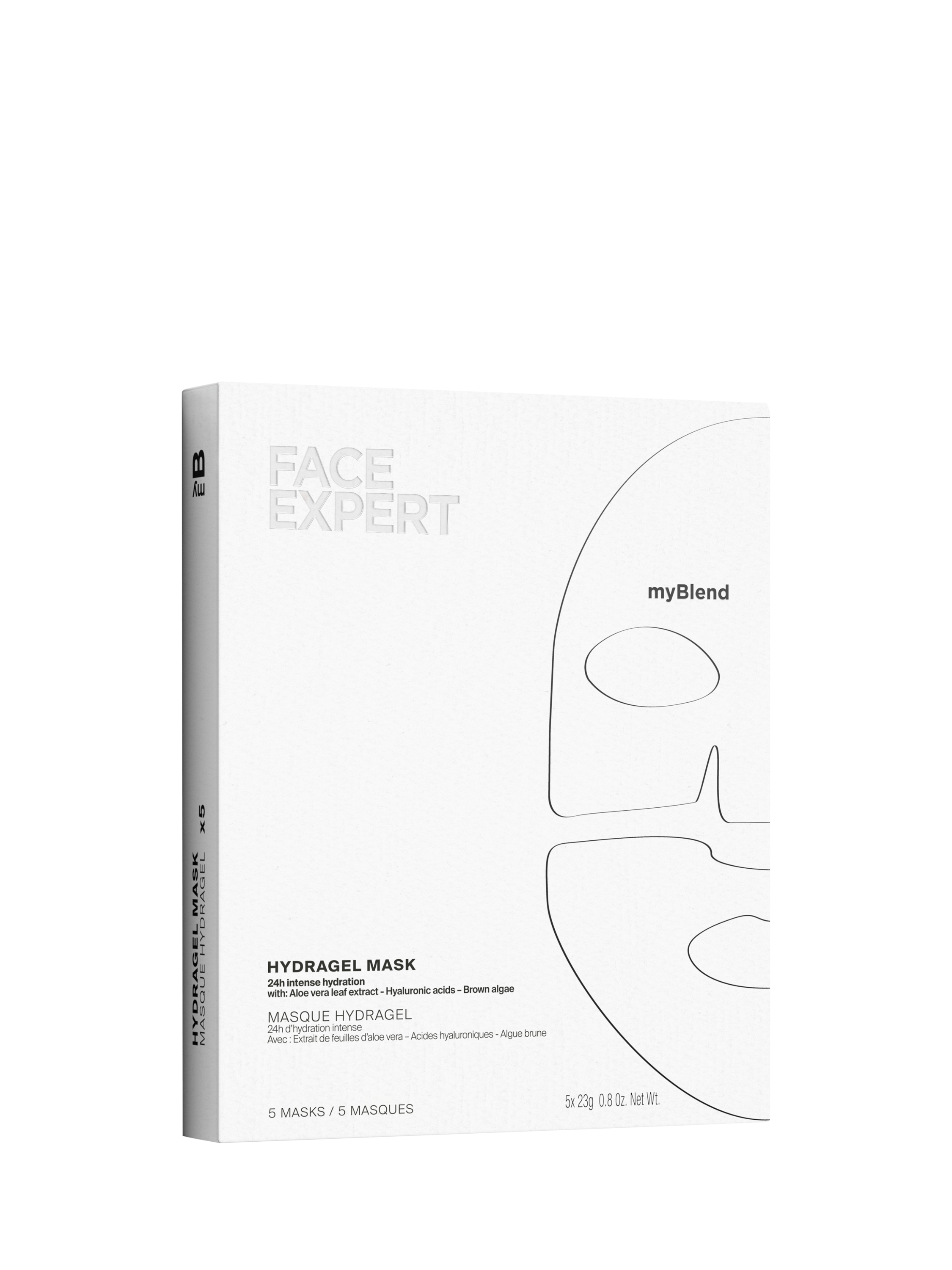 Product image 5 of 5, which shows myBlend Face Expert Hydragel Mask Kit, x 5
