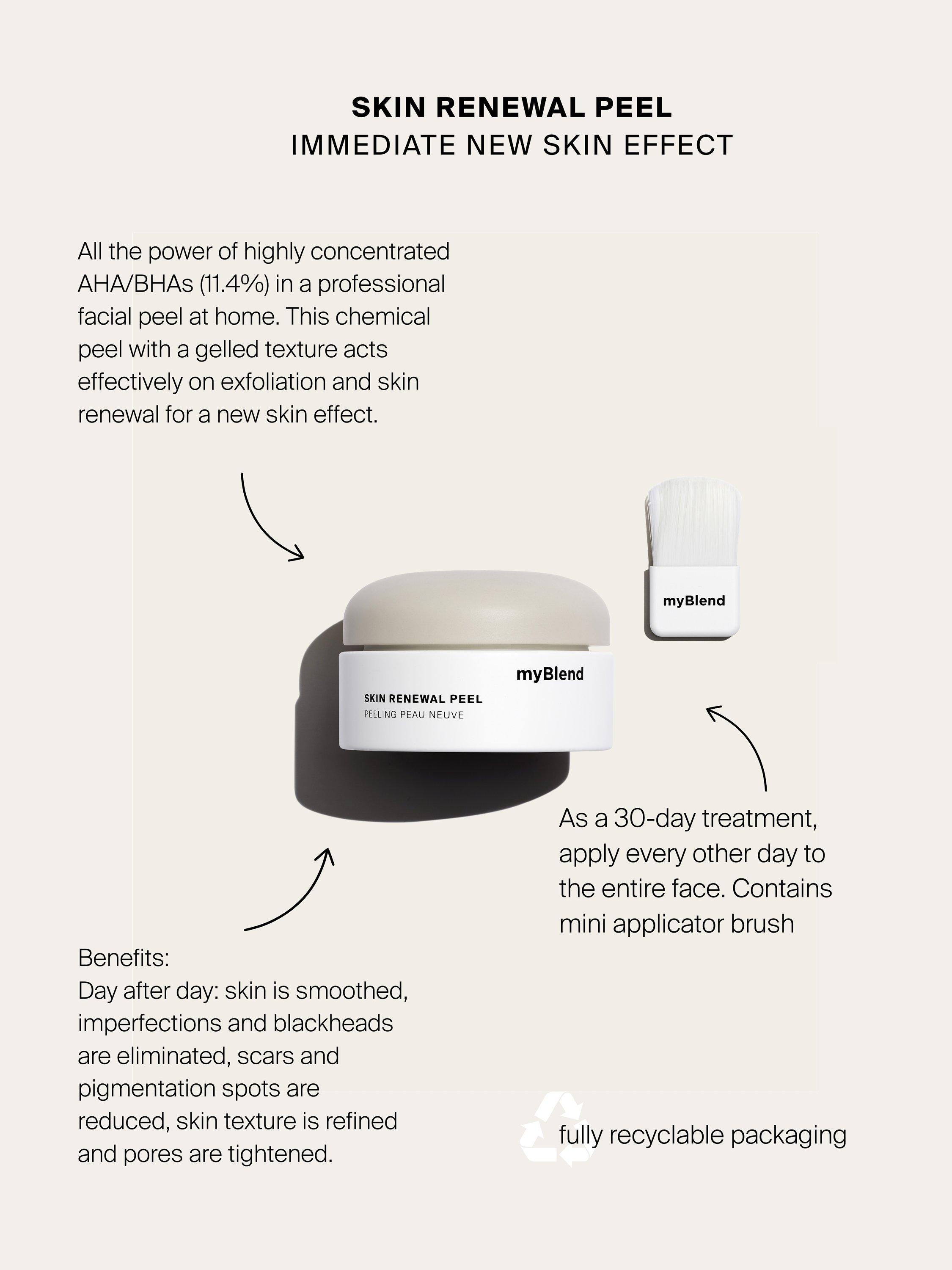 Product image 4 of 9, which shows myBlend Skin Renewal Peel, 60ml