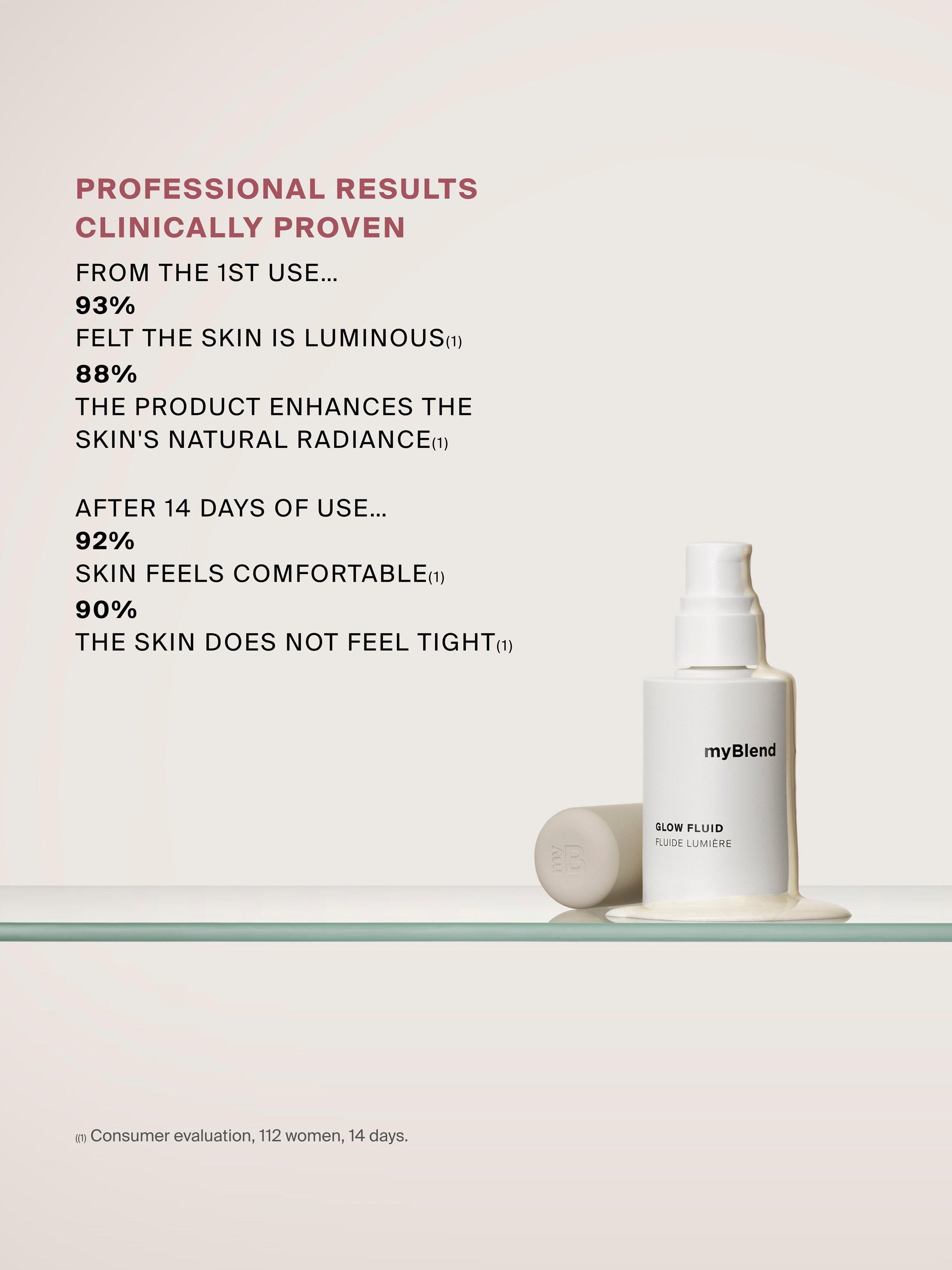 Product image 4 of 7, which shows myBlend Glow Fluid, 30ml