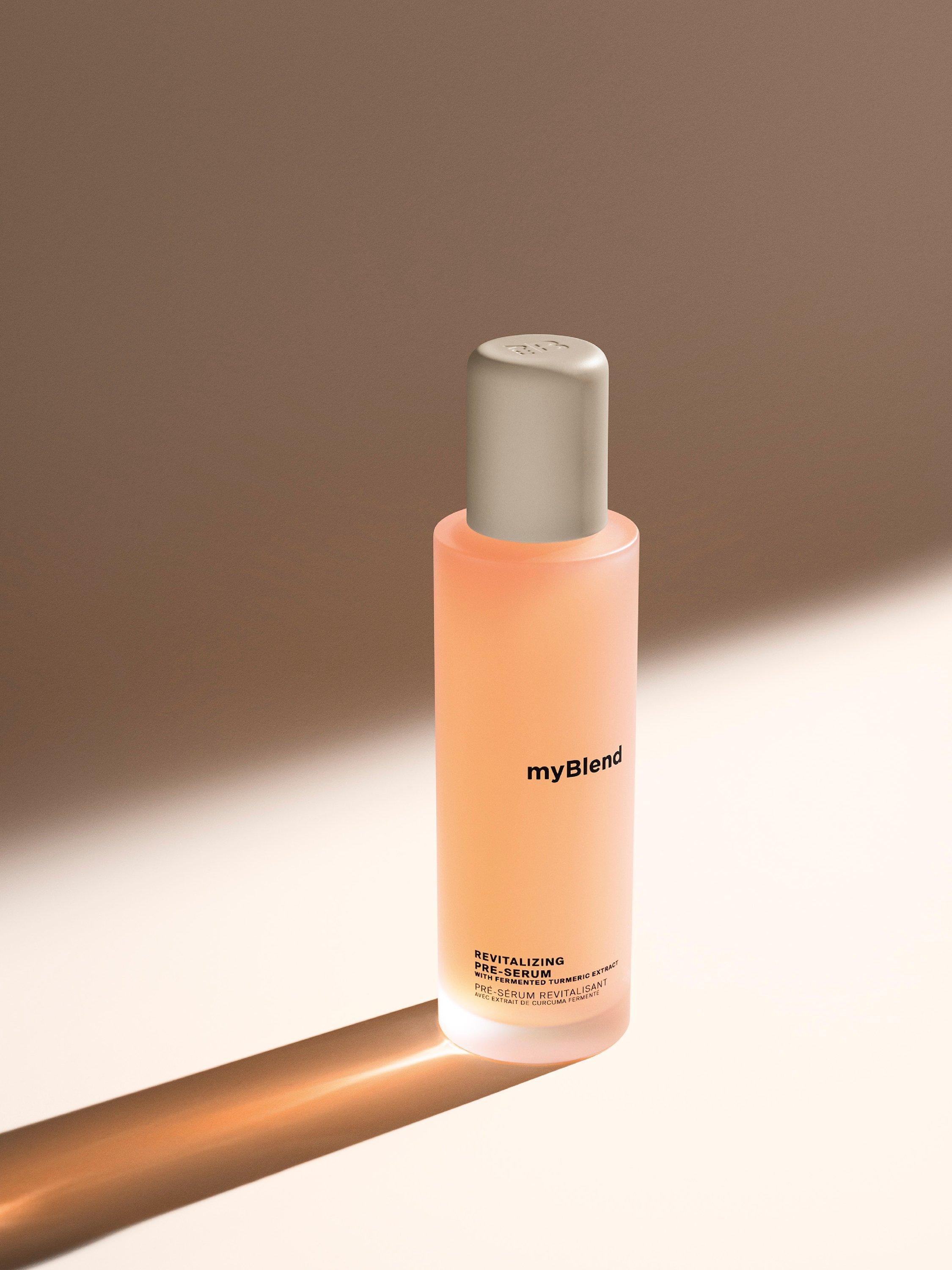Product image 4 of 9, which shows myBlend Revitalising Pre-Serum, 150ml