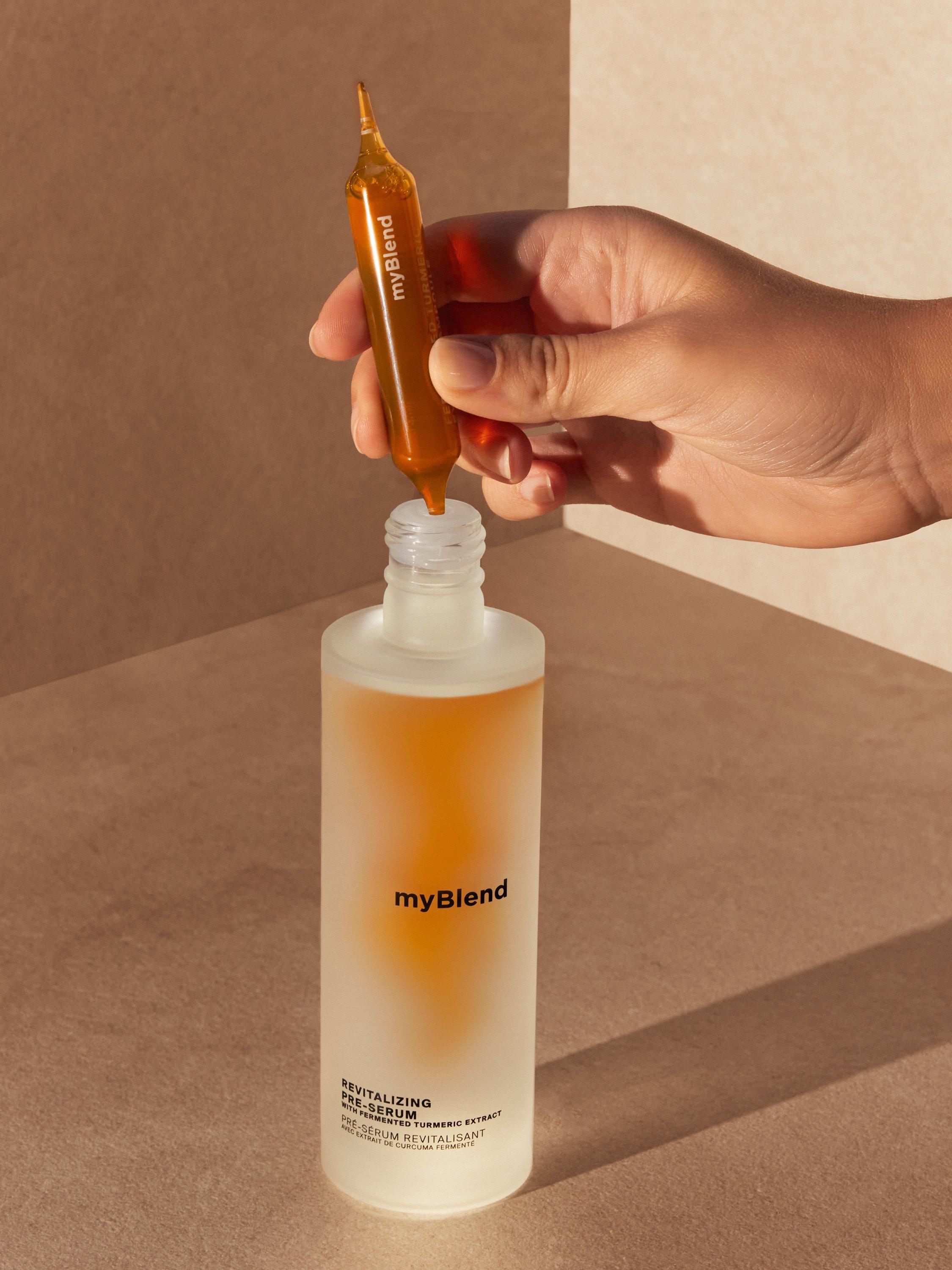 Product image 6 of 9, which shows myBlend Revitalising Pre-Serum, 150ml