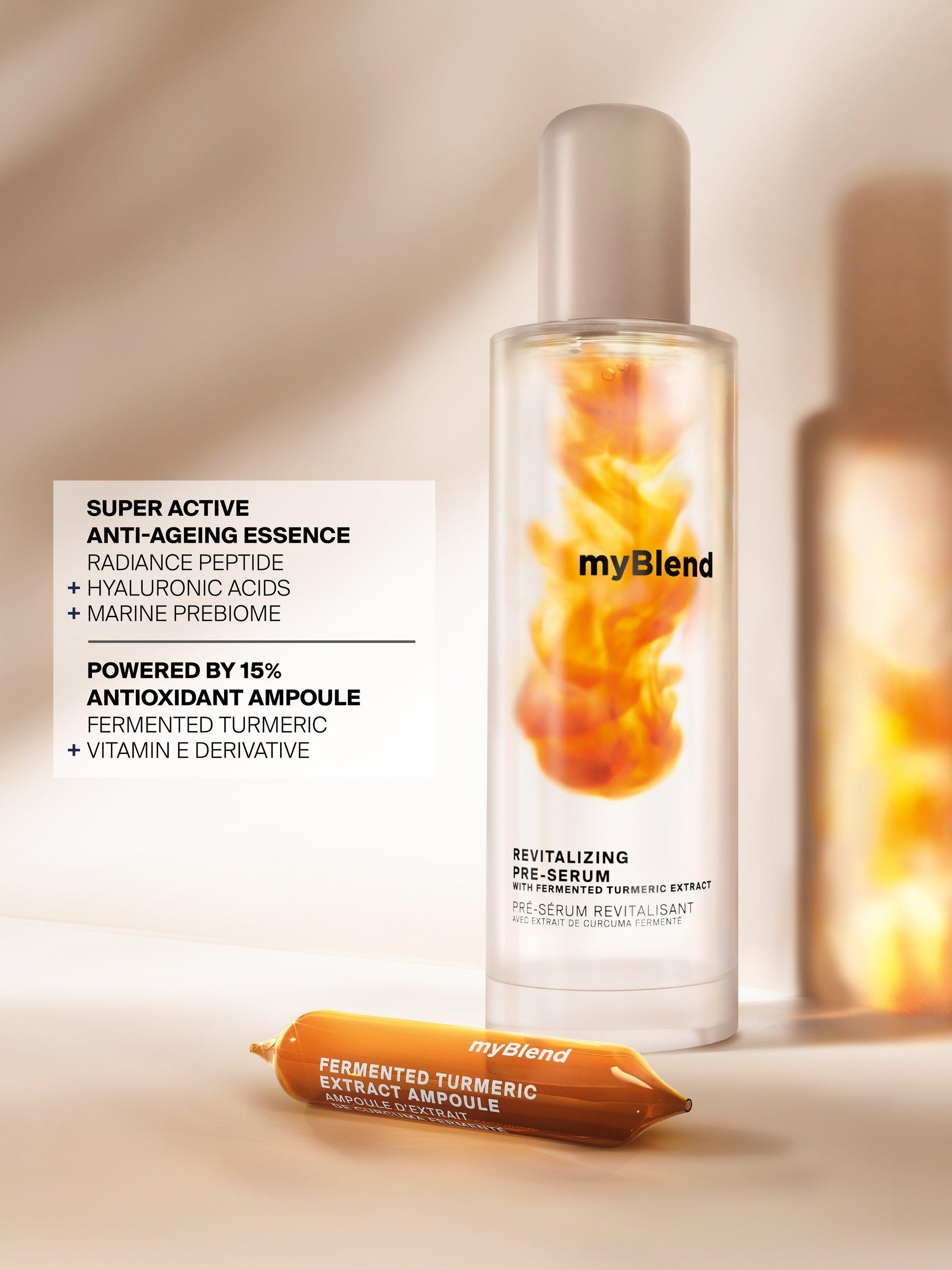 Product image 9 of 9, which shows myBlend Revitalising Pre-Serum, 150ml