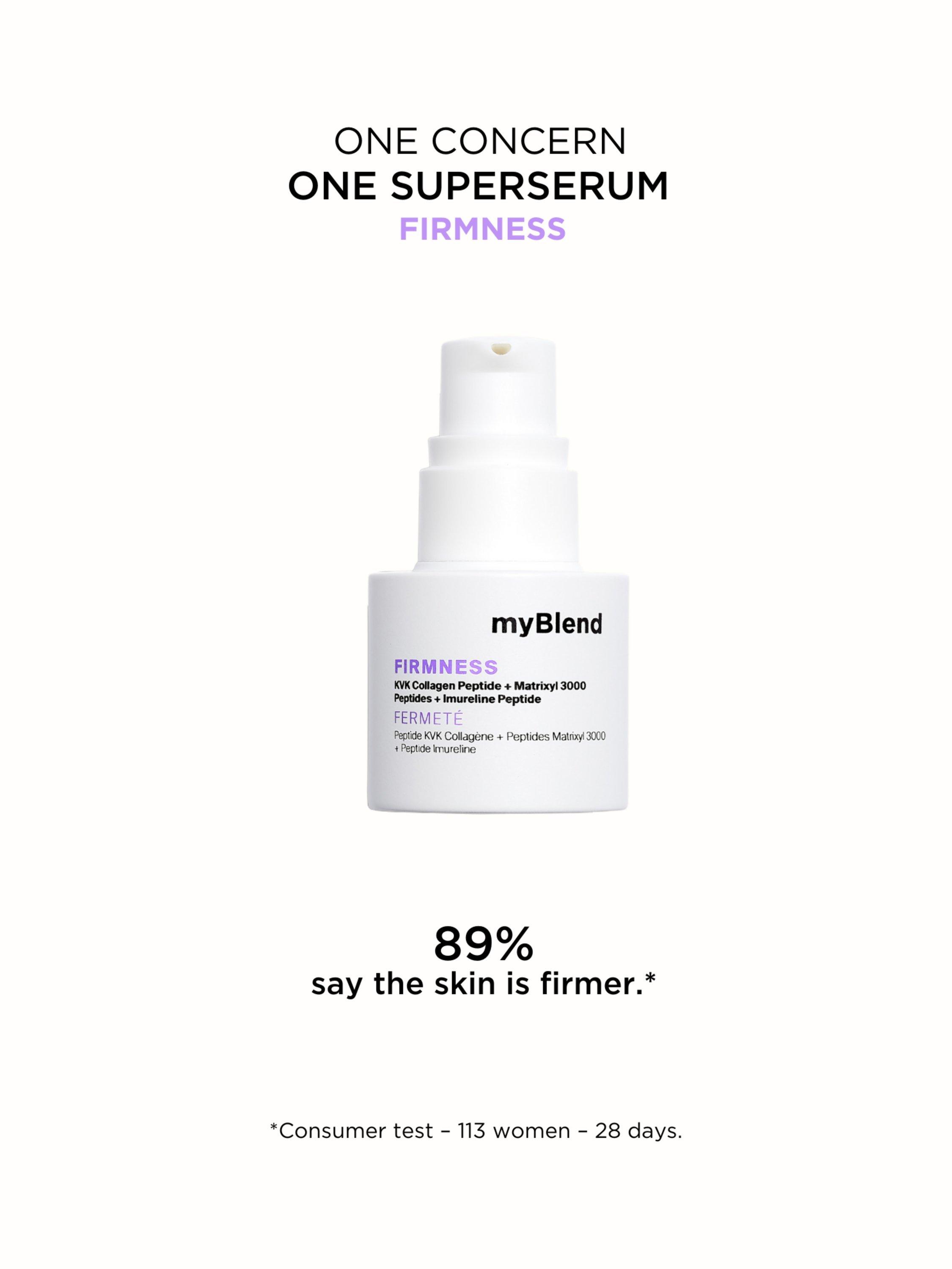 Product image 6 of 7, which shows myBlend Firming Superserum, 15ml