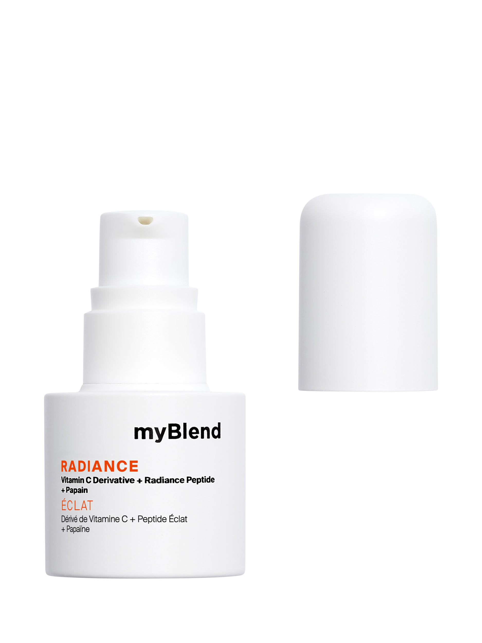 Product image 1 of 7, which shows myBlend Radiance Superserum, 15ml