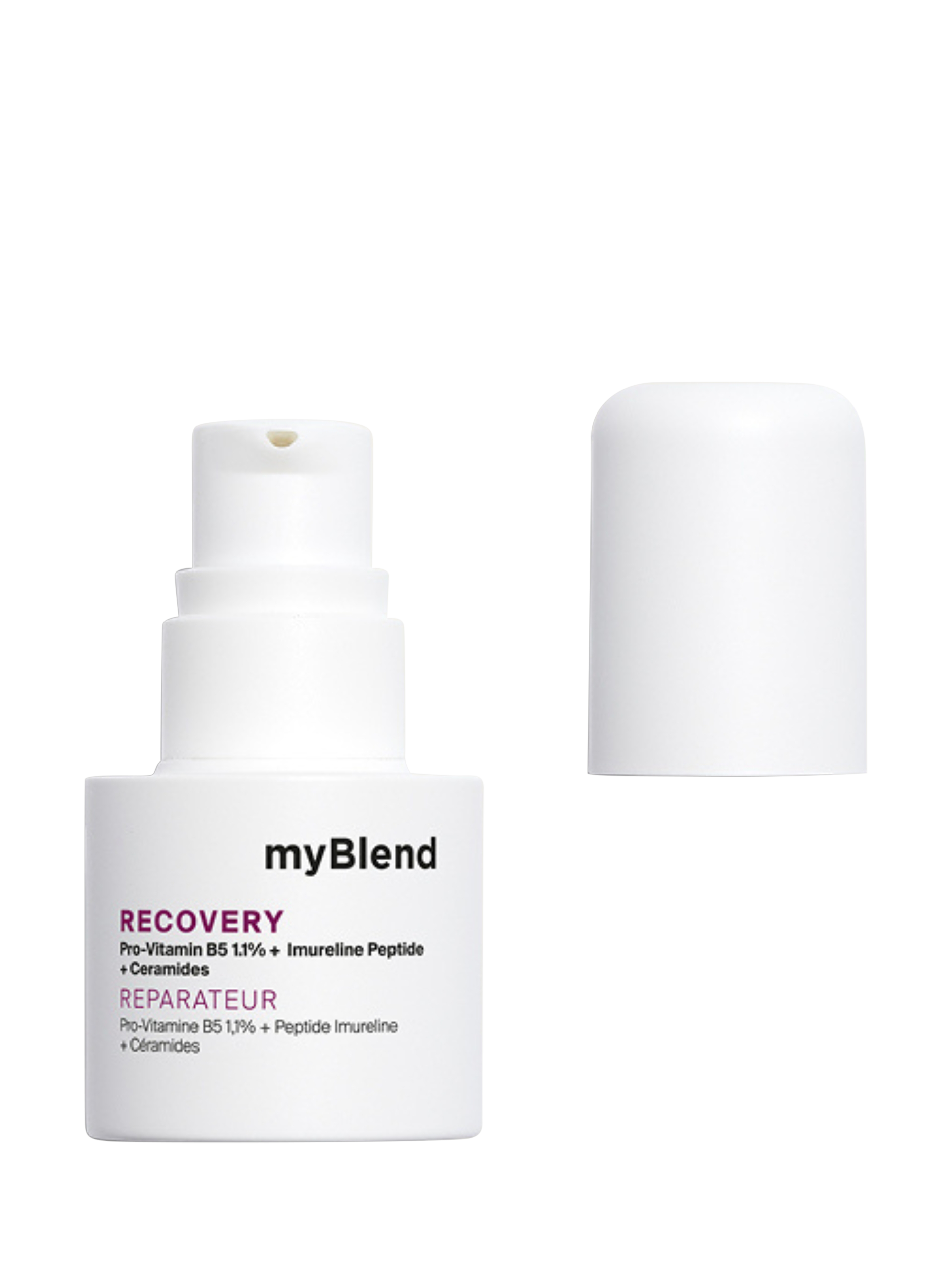 Product image 1 of 6, which shows myBlend Recovery Superserum, 15ml