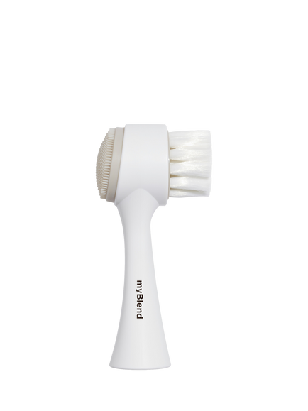 myBlend Dual-Action Cleansing Brush, 