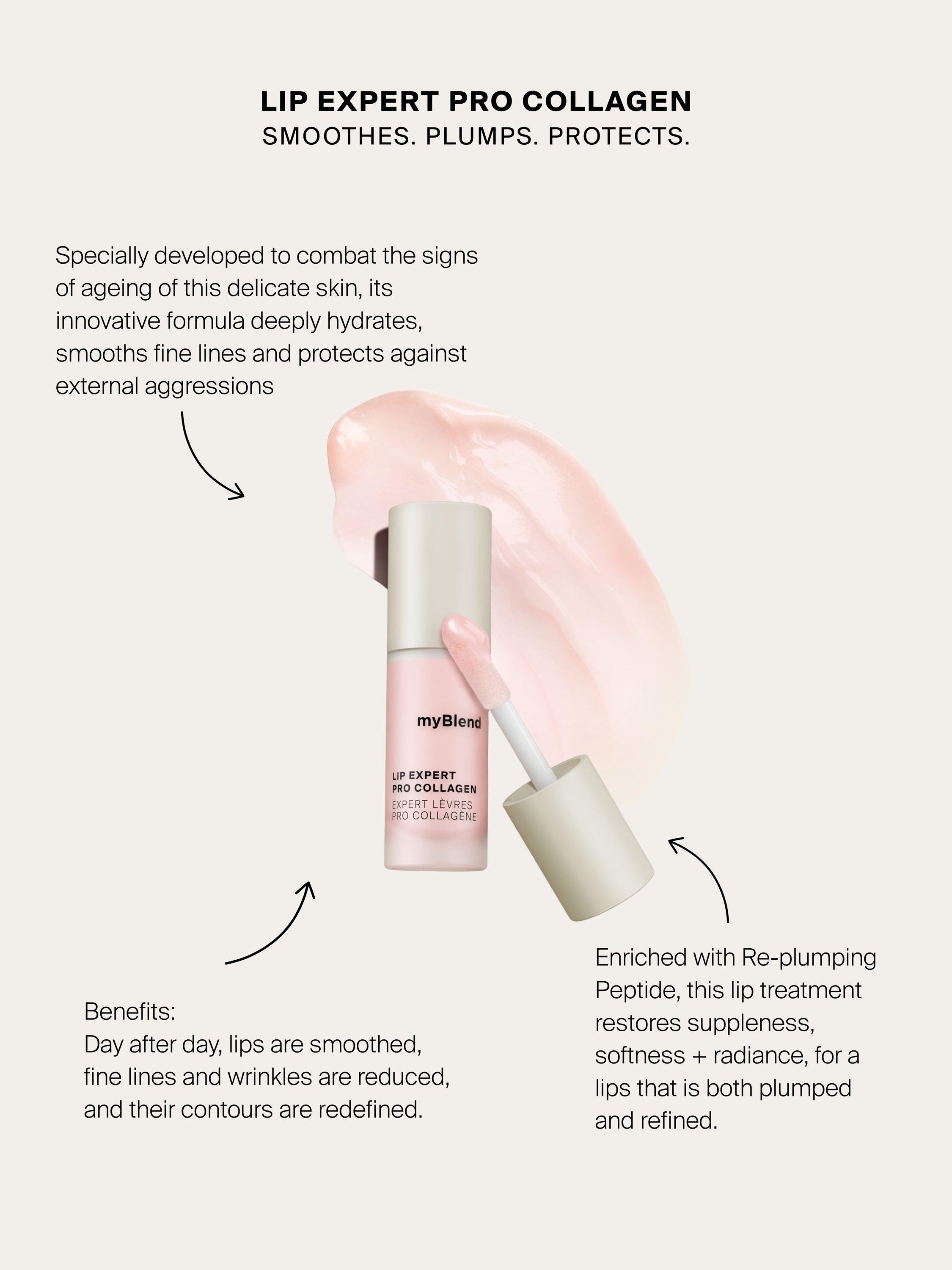 Product image 3 of 6, which shows myBlend Lip Expert Pro Collagen, 10ml