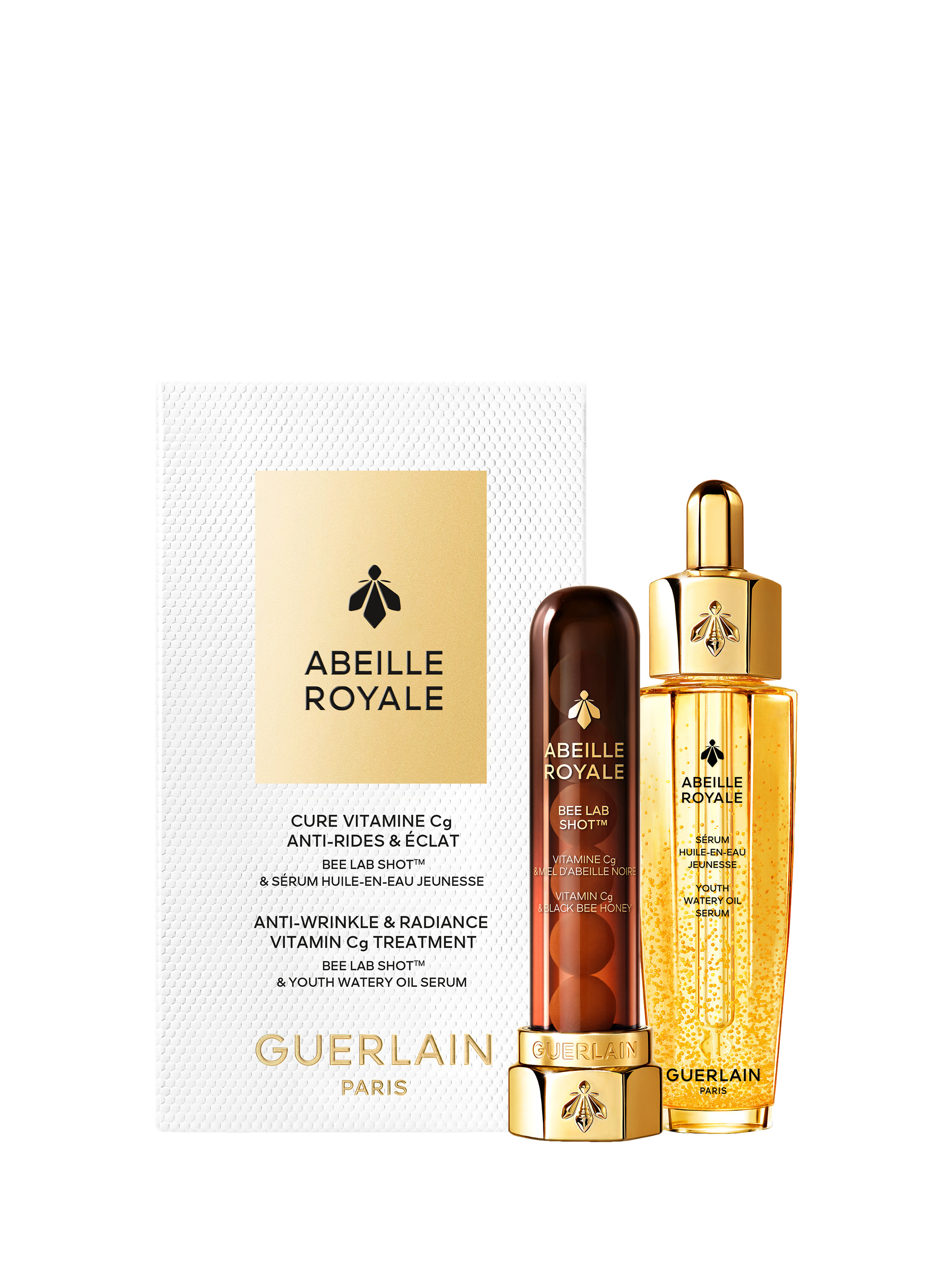 Product image 1 of 1, which shows Guerlain Abeille Royale Cure Skincare Gift Set