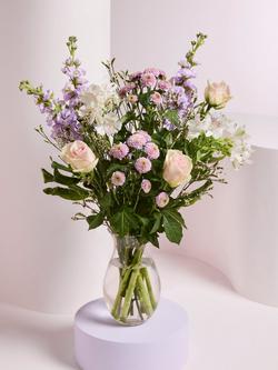 John Lewis Pastel Letterbox Flowers, Blue Royal