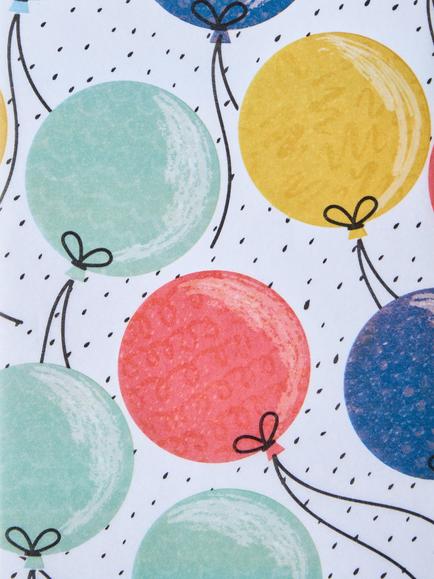 John Lewis Balloons Tissue Paper, Multi - view 2, Multi