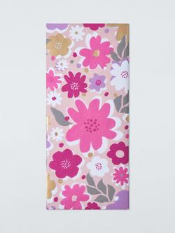 John Lewis Collage Blooms Tissue, Multi, Multi