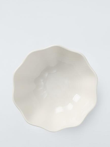 John Lewis x Anine Cecilie Iversen Footed Decorative Bowl, Yellow - view 2, Yellow