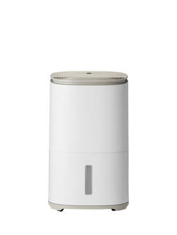 Meaco Arete® One Dehumidifier & Air Purifier, 20L, White/Warm Pebble