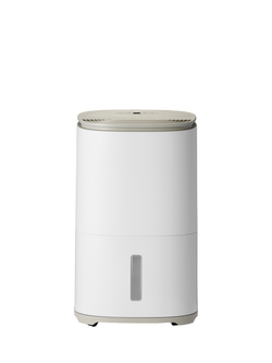 Meaco Arete® One Dehumidifier & Air Purifier, 25L, White/Warm Pebble
