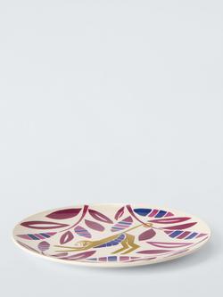 John Lewis Modern Rustic Recycled Plastic Picnic Side Plate, Set of 4, 20cm, Multi - view 2, Multi