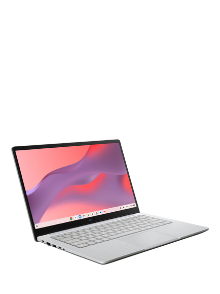 ASUS Chromebook CX14 Laptop, Intel N50 Processor, 4GB RAM, 64GB eMMC, 14” Full HD, Grey, Grey