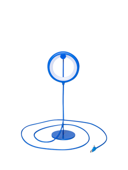 Xoopar Bird Bily Lamp with Stand, Blue, Blue