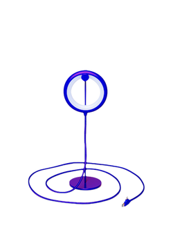 Xoopar Bird Bily Lamp with Stand, Purple, Purple