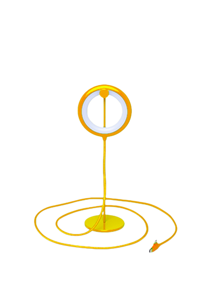 Xoopar Bird Bily Lamp with Stand, Yellow, Yellow