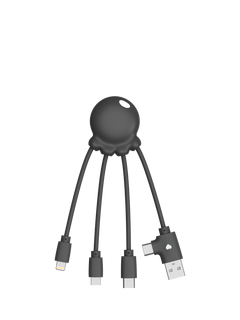 Xoopar Octopus Charging Cable, Black