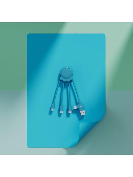 Xoopar Octopus Charging Cable, Blue - view 2, Blue