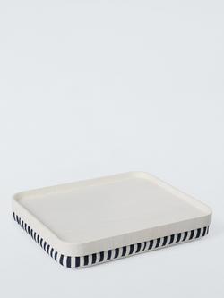 John Lewis Coastal Lap Tray, FSC-Certified (Plywood), Blue, Blue