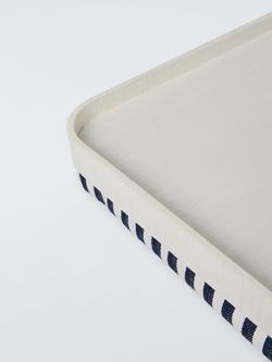 John Lewis Coastal Lap Tray, FSC-Certified (Plywood), Blue - view 2, Blue