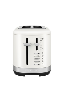 KitchenAid 5KMT2109BPL Wide 2 Slot Toaster, Porcelain White - view 2, Porcelain White