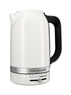 KitchenAid Variable Temperature Electric Kettle, 1.7L, Porcelain White - view 2, Porcelain White