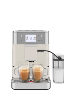 KitchenAid KF7 Fully Automatic Coffee Machine, Porcelain White, Porcelain White