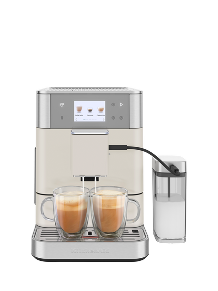 KitchenAid KF7 Fully Automatic Coffee Machine, Porcelain White, Porcelain White