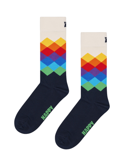 Happy Socks Multicolour Socks Gift Set, Pack of 4, Multi - view 2, Multi