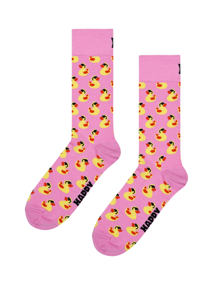 Happy Socks Rubber Duck Socks Gift Set, Pack of 3, Multi - view 2, Multi