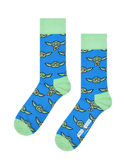Happy Socks Star Wars Foundling Socks, Blue, Blue