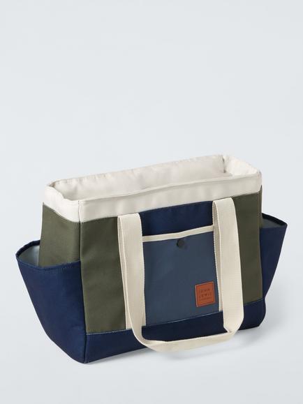 John Lewis Coastal Picnic Cooler Bag, 20L, Multi, Multi