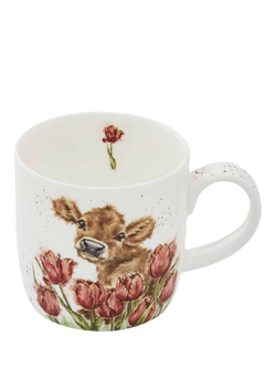 Wrendale Designs Christmas Bone China Mugs, Set of 2, 310ml - view 2, Multi Multi