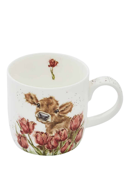 Wrendale Designs Christmas Bone China Mugs, Set of 2, 310ml - view 2, Multi Multi