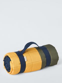 John Lewis Coastal Quilted Large Picnic Rug, Multi, Multi