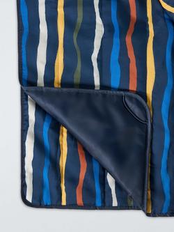 John Lewis Coastal Stripe Extra Large Picnic Rug, Multi - view 2, Multi